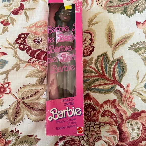 Barbie Fun-to-Dress Doll 7668 1987 Antique NRFB - Picture 2 of 9